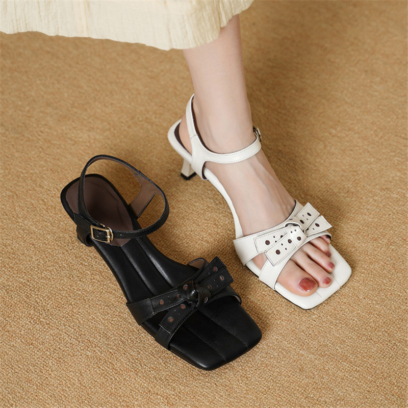 New Summer Sandals Genuine Lea - Sewing New review and price