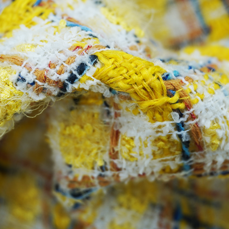 Vibrant Style Yellow Multicolo - Sewing Tweed review and price