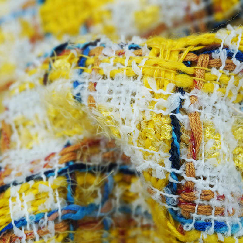Vibrant Style Yellow Multicolo - Sewing Tweed review and price