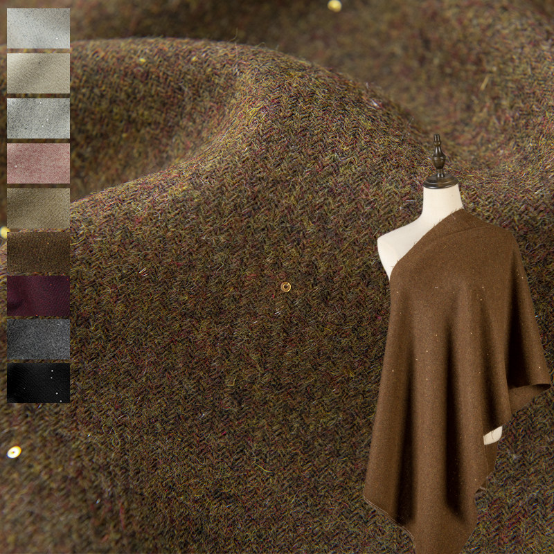 Starry Sky Sequins Wool Blend  - Sewing Tweed review and price