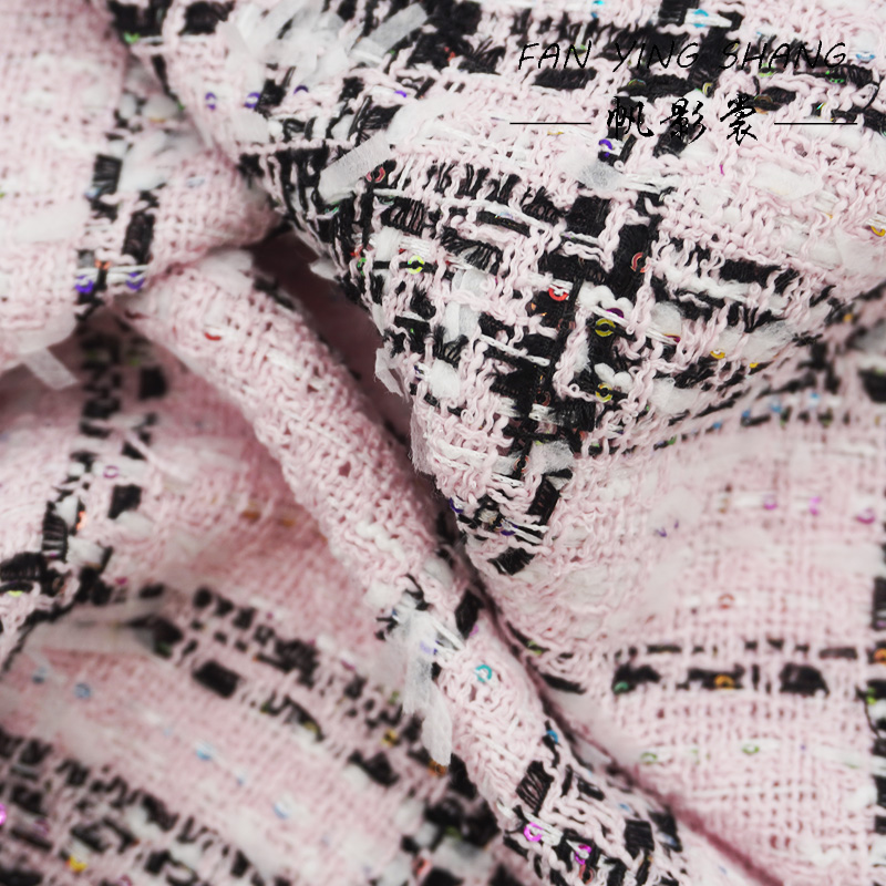 Pink Classical Big Plaid Color - Sewing Tweed review and price