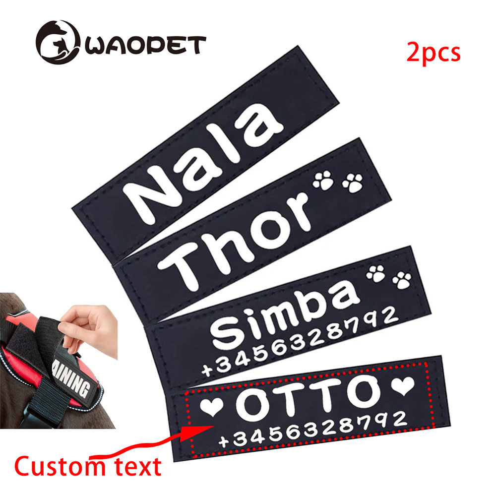 Custom Dog ID Tags For Harness - Sewing Labels review and price