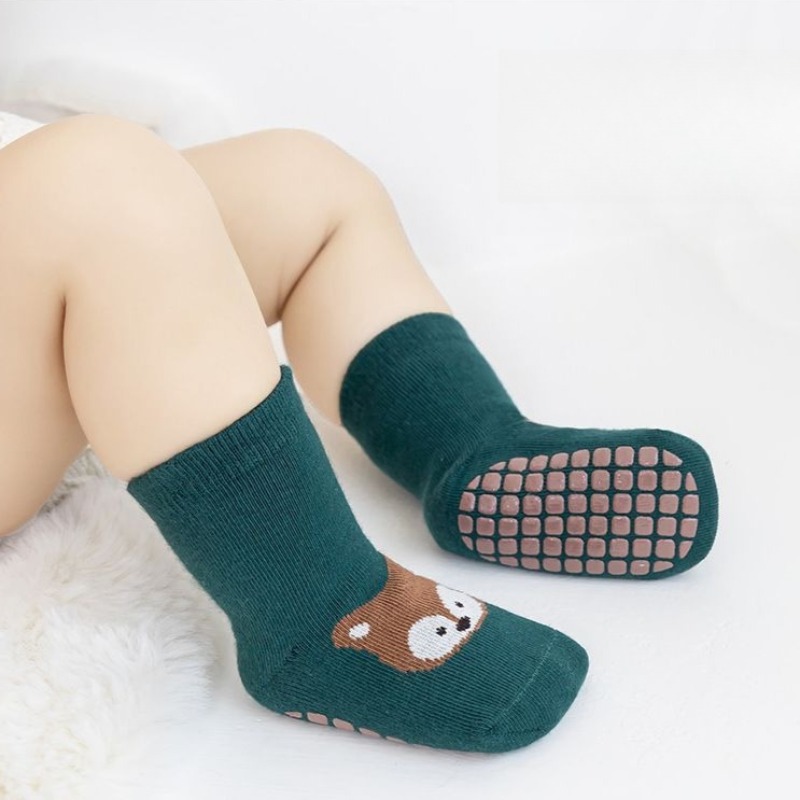 Baby Anti Slip Floor Socks Cot - Gripper Foot Walking review and price