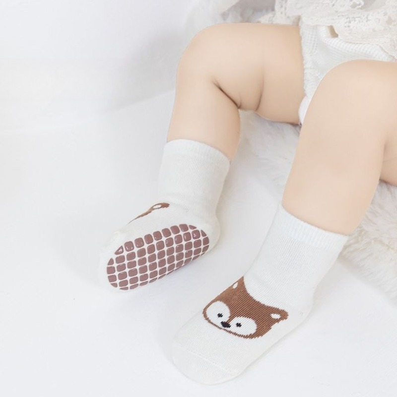 Baby Anti Slip Floor Socks Cot - Gripper Foot Walking review and price