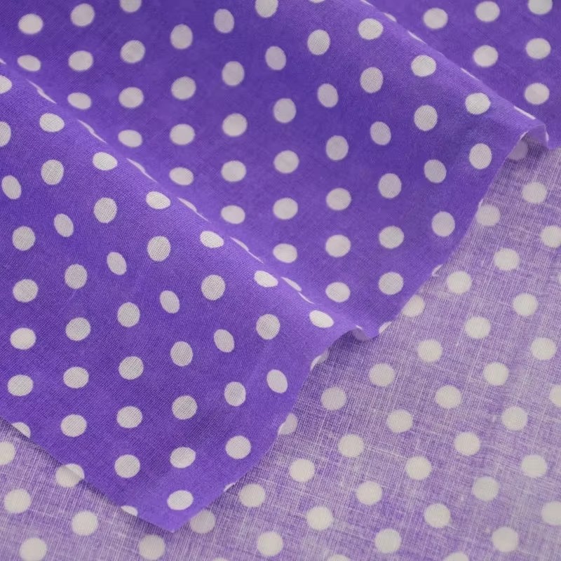 50X150CM White Orange Polka Do - Sewing Textiles review and price