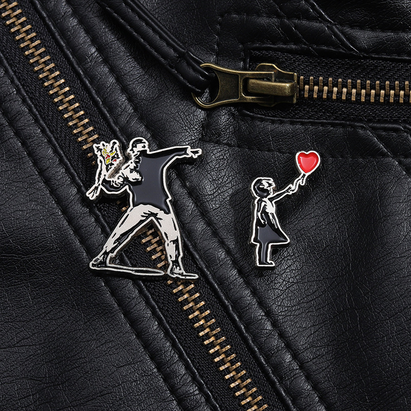 5 Styles Sculpture Enamel Pins - Sewing Labels review and price