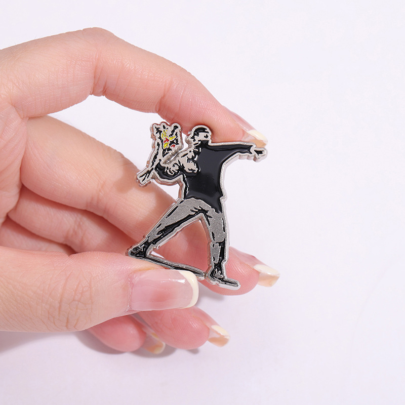 5 Styles Sculpture Enamel Pins - Sewing Labels review and price