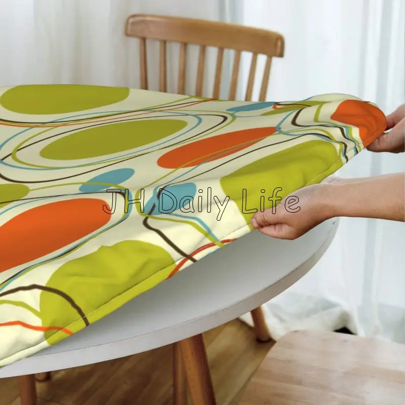 1950s Retro Yellow Abstract Mi - Century Textile & Sewing Supply By Owner review and price