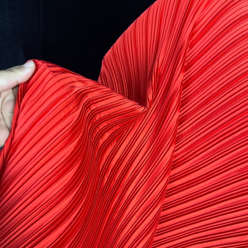 Stretch Imitation Silk Pleated - Sewing Textiles review and price