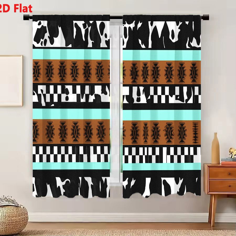 2Pcs Curtains 2D Flat Geometri - Century Textile & Sewing Supply By Owner review and price