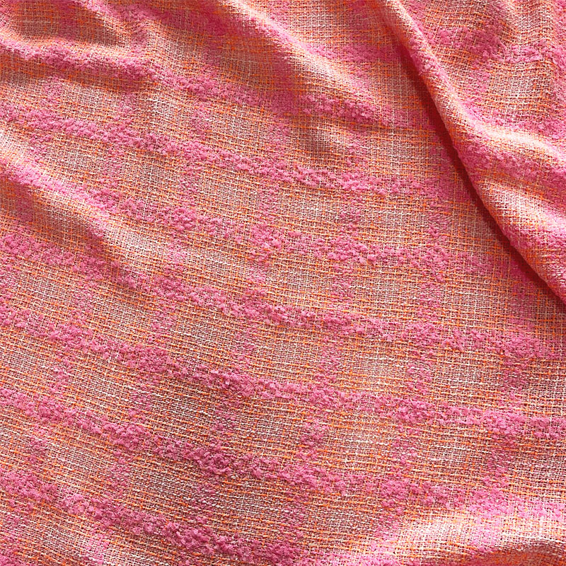 Pink and Orange Lattice With R - Sewing Tweed review and price