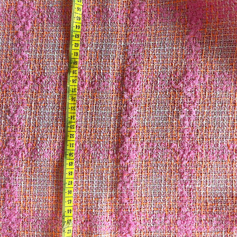 Pink and Orange Lattice With R - Sewing Tweed review and price