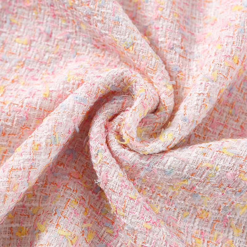 Luxury Tweed Fabric Boucle Fab - Sewing Tweed review and price