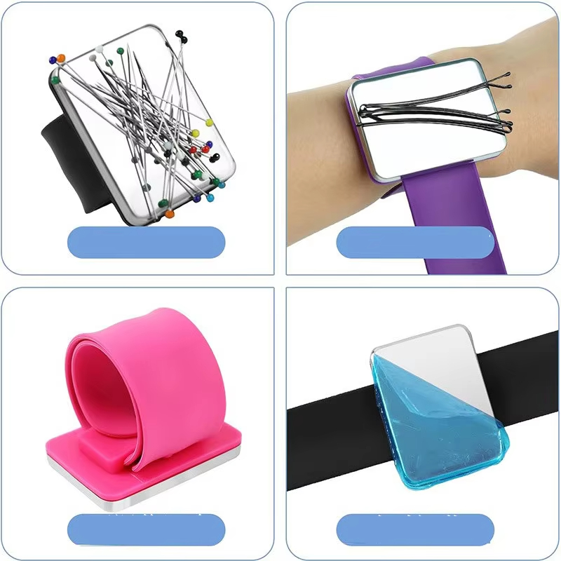 Silicone Magnetic Wrist Pincus - Sewing Pin Cushion review and price