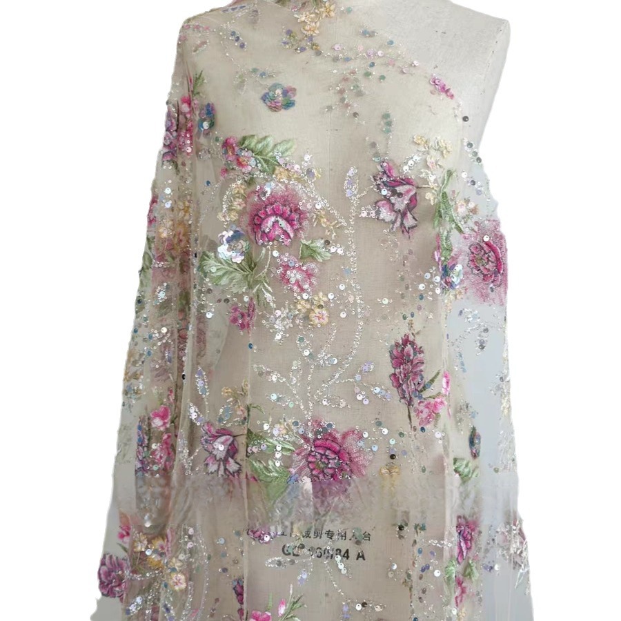 1M 120Cm Wide Luxury Beaded La - Sewing Textiles review and price