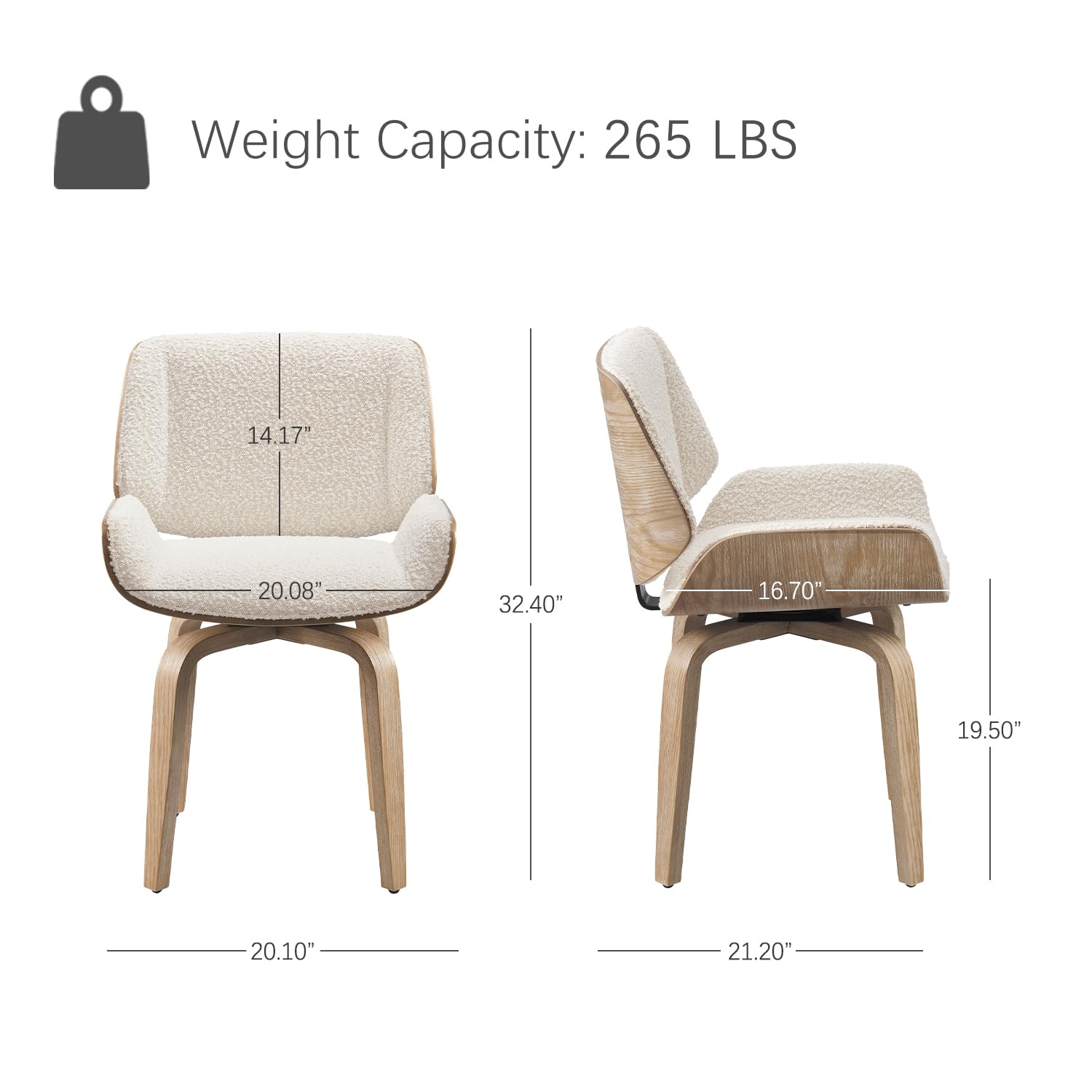 Swivel Dining Chair, Fabric Up - Century Textile & Sewing Supply By Owner review and price