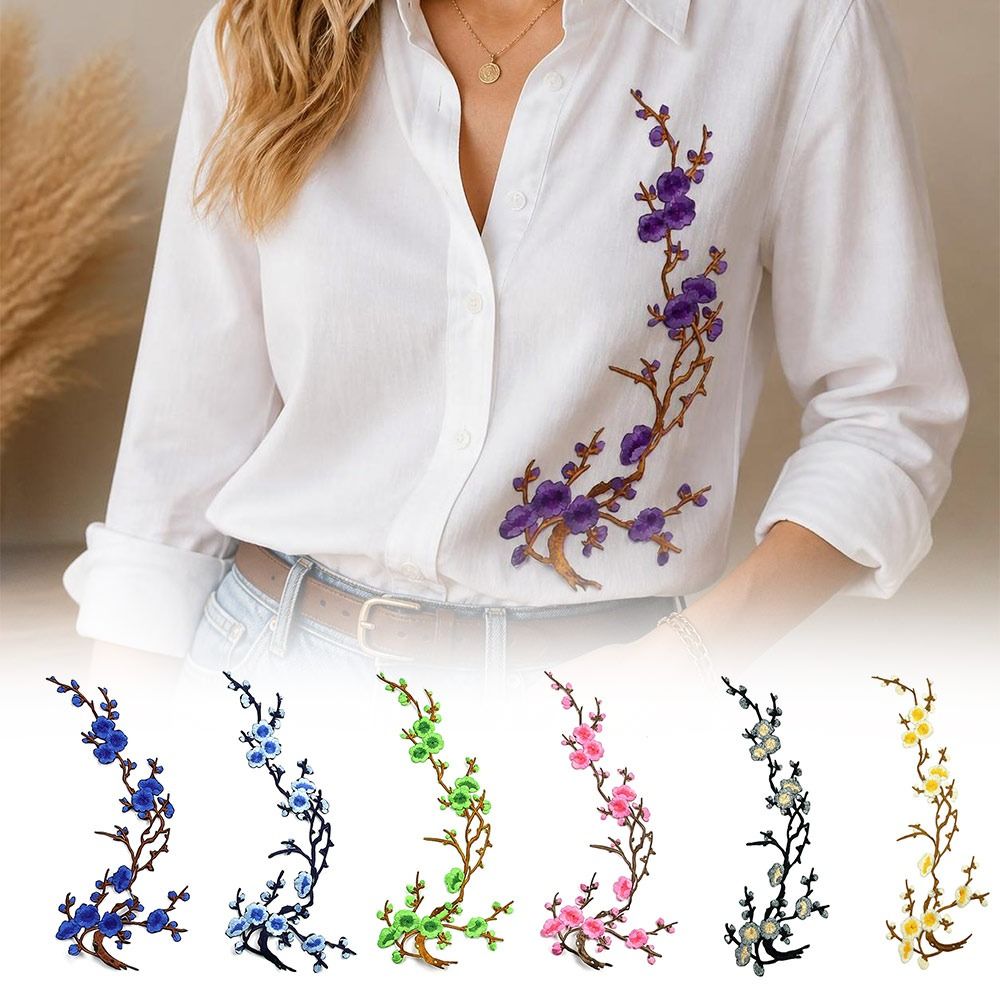 DIY Cherry Blossom Iron On Pat - Sewing Textiles review and price