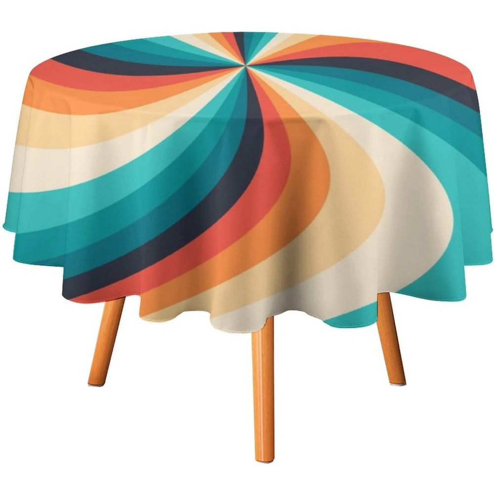 Vintage Groovy Swirl Round Tab - Century Textile & Sewing Supply By Owner review and price