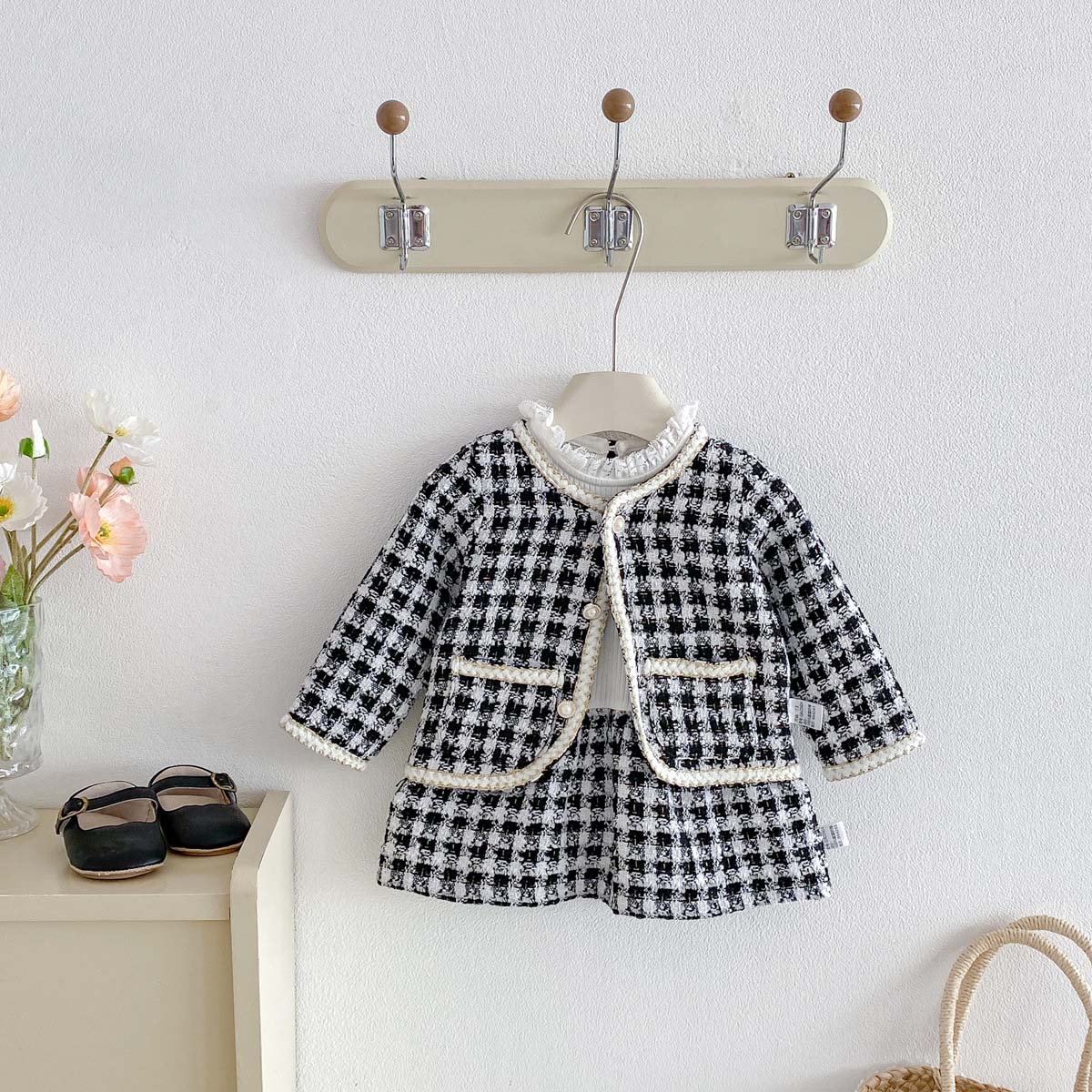 Autumn and Winter Black and Wh - Sewing Tweed review and price