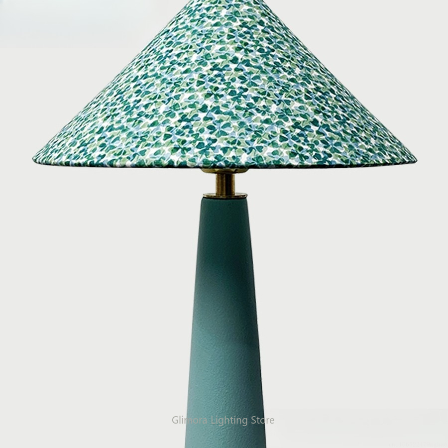 Teal Umbrella Shape Table Lamp - Century Textile & Sewing Supply By Owner review and price